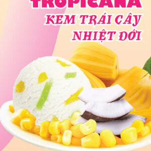 Kem trái cây nhiệt đới