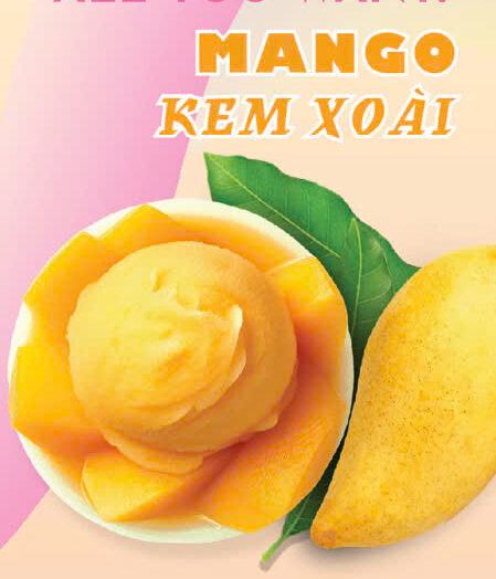 Kem Poney Xoài